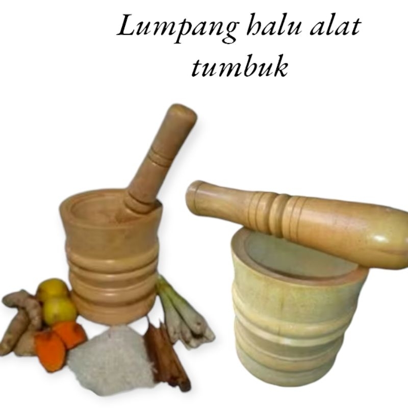lumpang halu alat tumbuk tradisional alat tumbuk rujak bebek