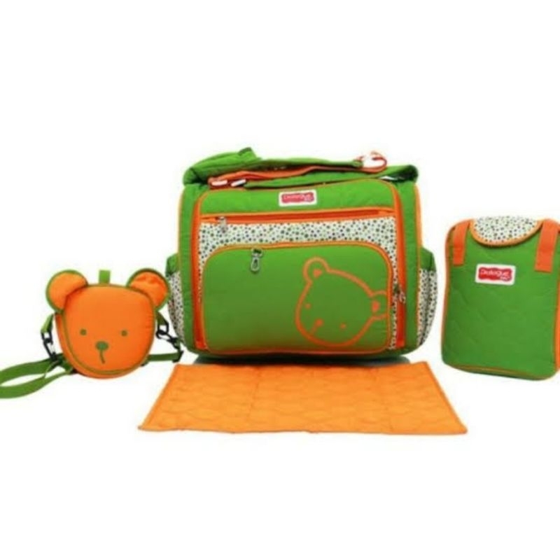 Dialogue Tas Bayi Besar 4in1 Polka Series DGT 7235