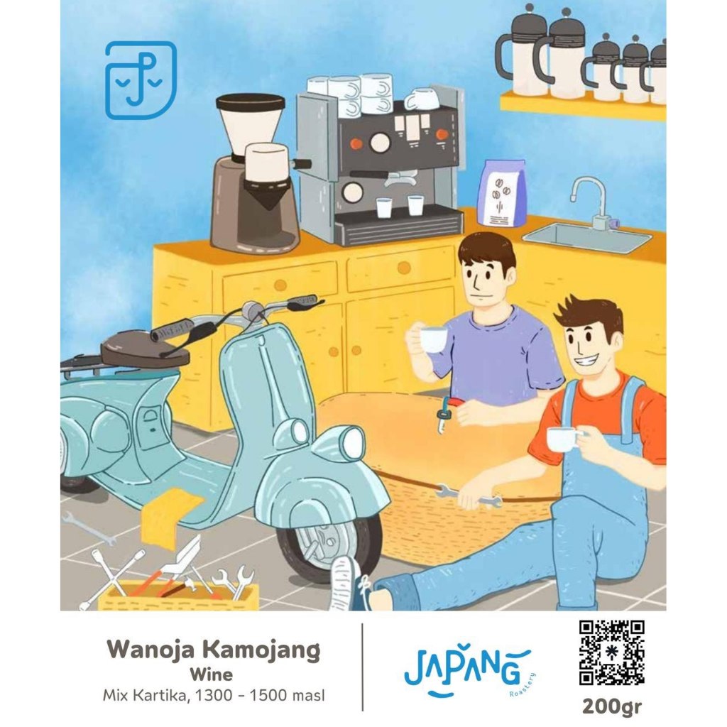 

Biji Kopi Single Origin Wanoja Kamojang Wine