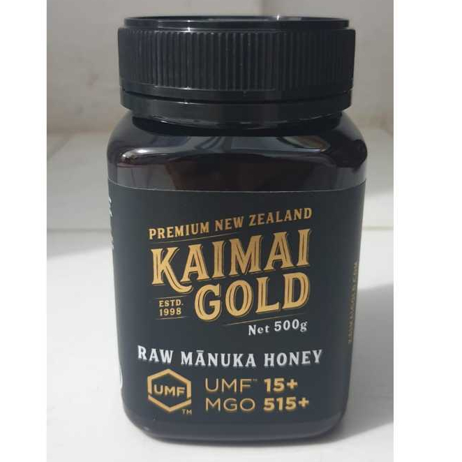 

KAIMAI GOLD RAW MANUKA HONEY UMF 15+ MGO 515+ 500g