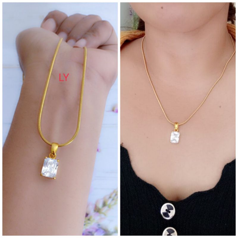 Kalung zircon titanium