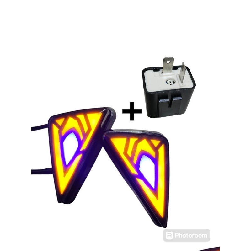 paket sein tempel led running+flasher sein motor ninja cbr vixion cb 150 R15 R25 byson sein tempel l