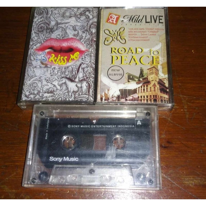Kaset Slank - Slank Kiss Me & Road To Peace