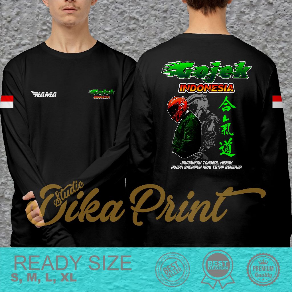 Kaos Driver Gojek Indonesia Volume 1