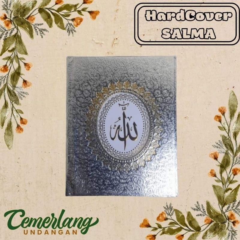 

Blangko Cover Yasin HardCover Salma Warna Silver