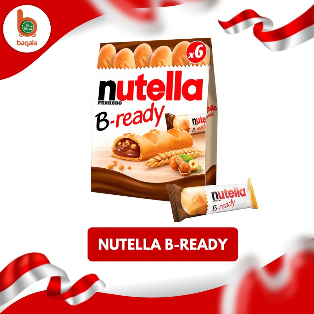 

Nutella Bready isi 6 pcs - LOKAL