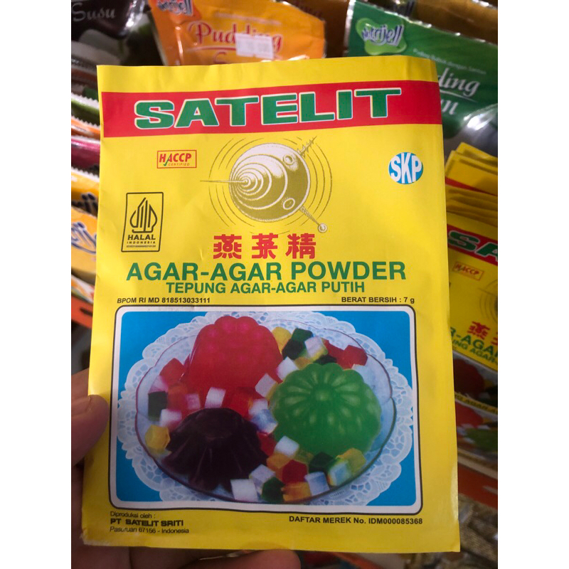 

agar agar powder satelit sriti