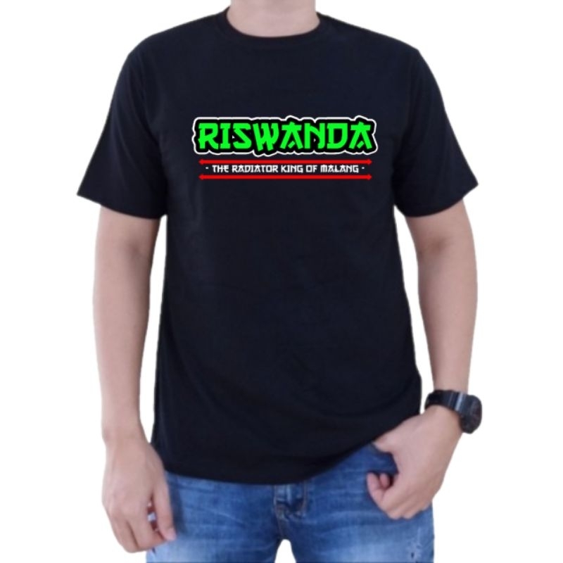 Baju Kaos Motif Riswanda Audio