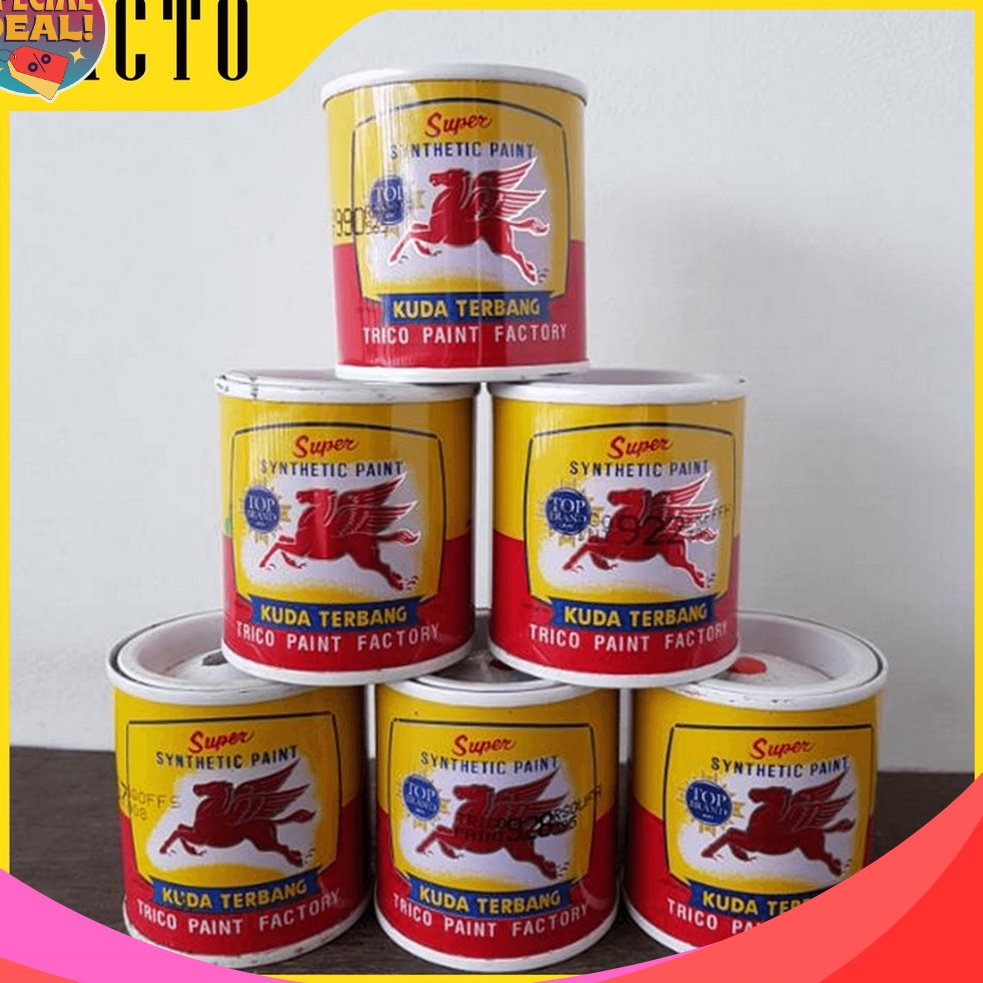 

ORIGINAL CAT MINYAK CAT KUDA TERBANG 1 CC BANYAK PILIHAN WARNA