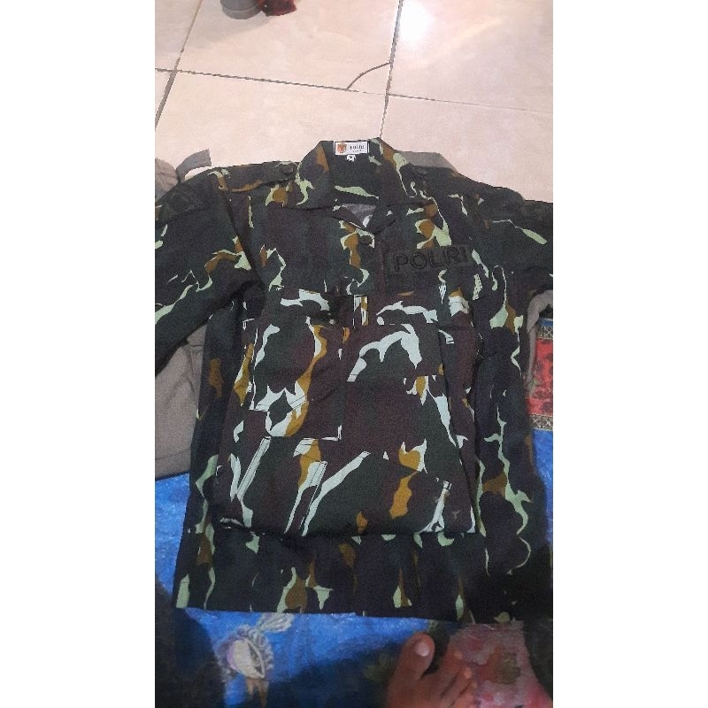 Baju Jatah loreng brimob