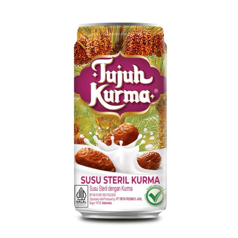 

Tujuh Kurma Susu Steril Kurma Kaleng Ecer 189 ml (ED Mei 2026)