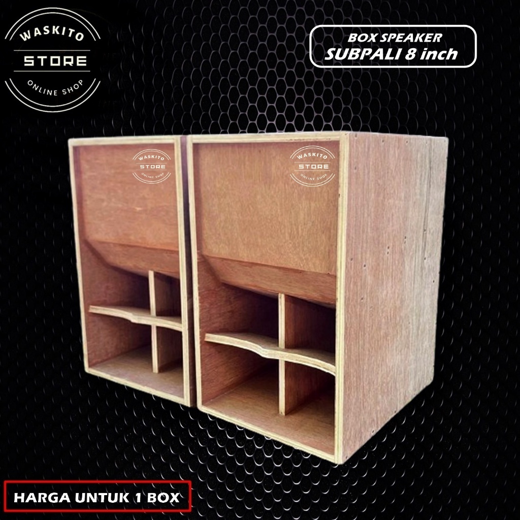 Box Speaker Subpali 8 inch // Box Supali 8 inch