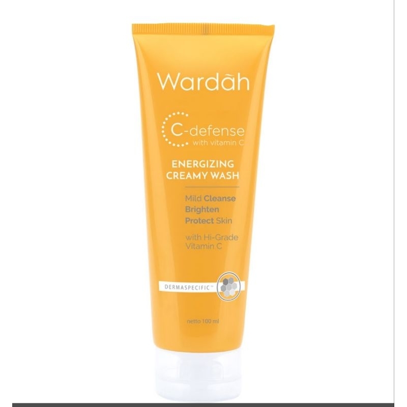 WARDAH FACIAL FOAM C DEFENSE CREAMY WASH 100 GR