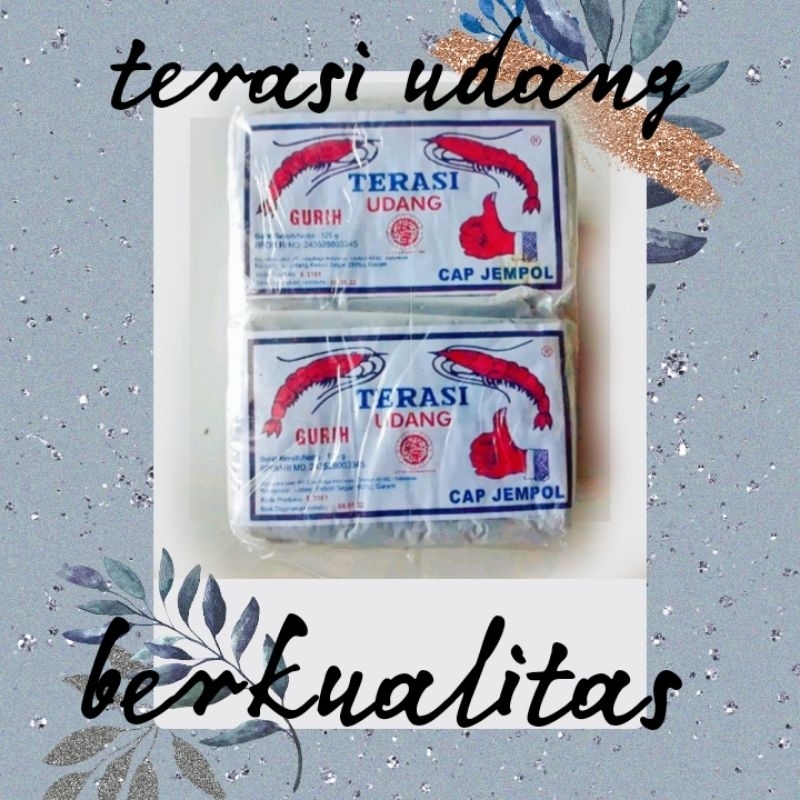 

terasi udang cap jempol 125g khas cirebon
