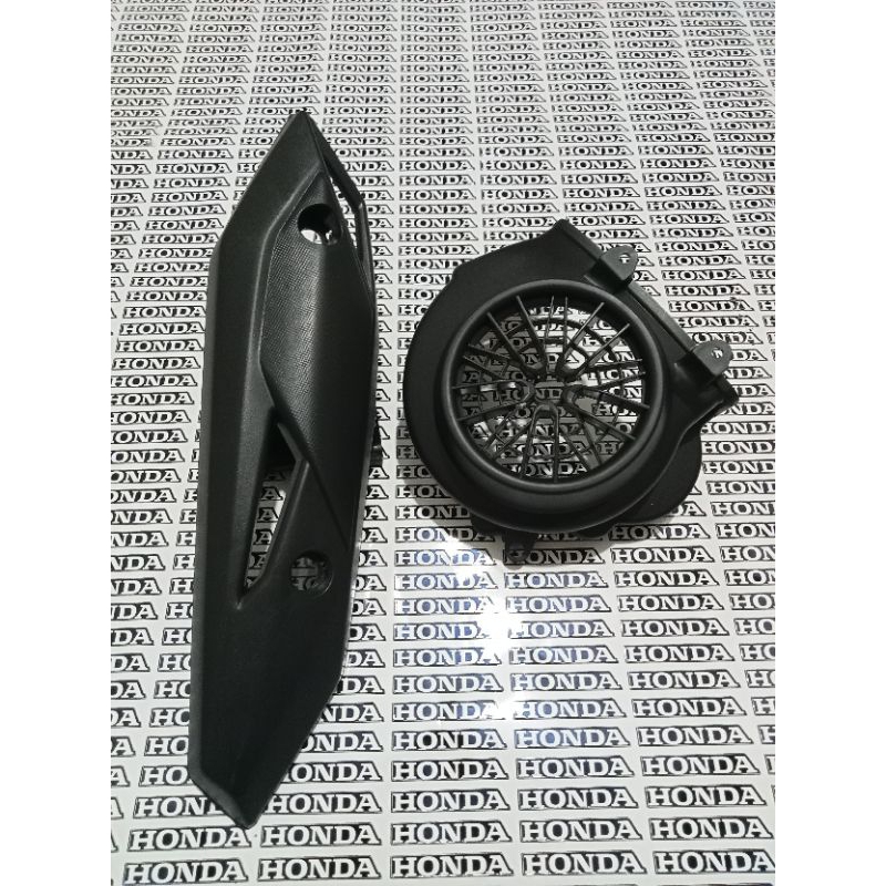 Promo paket cover knalpot dan cover kipas beat new fi 2017-2020