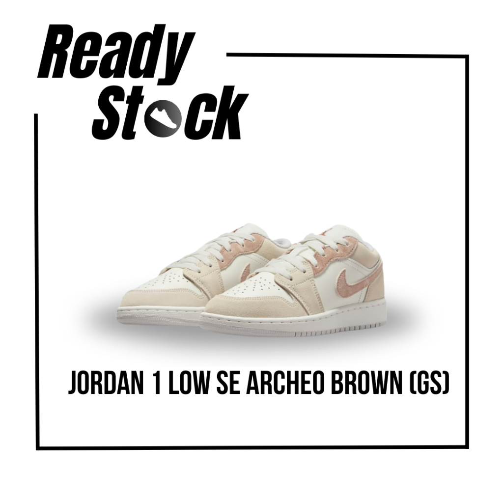 Nike Air Jordan 1 Low SE Archeo Brown GS