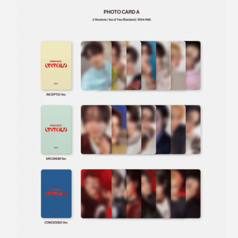 (READY STOCK) PC OFFICIAL ENHYPEN ROMANCE:UNTOLD