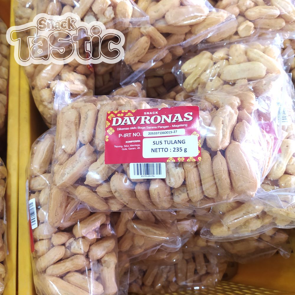 

SUS TULANG 235GR DAVRONAS / camilan dan oleh-oleh khas Magelang, Jogja, Purworejo