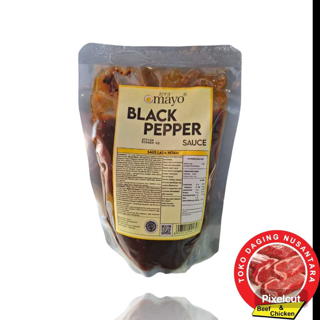 

O-MAYO BLACKPEPPER 250GR