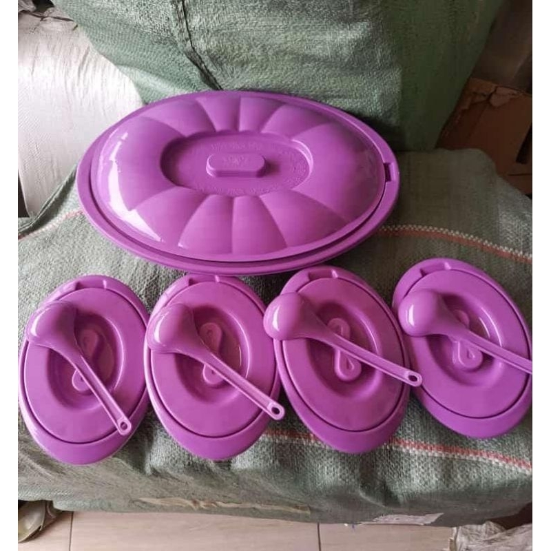 Ready *Basi Prasmanan Set Jumbo*Warna Ungu,pink,biru,ijo