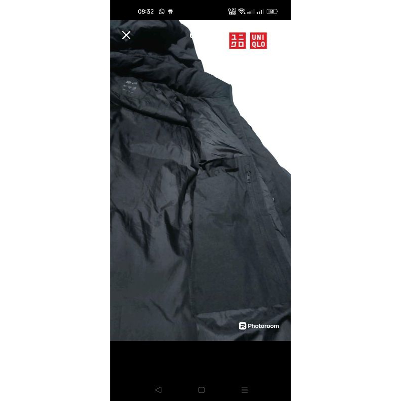 uniqlo seamless goose down. sz M FIT L