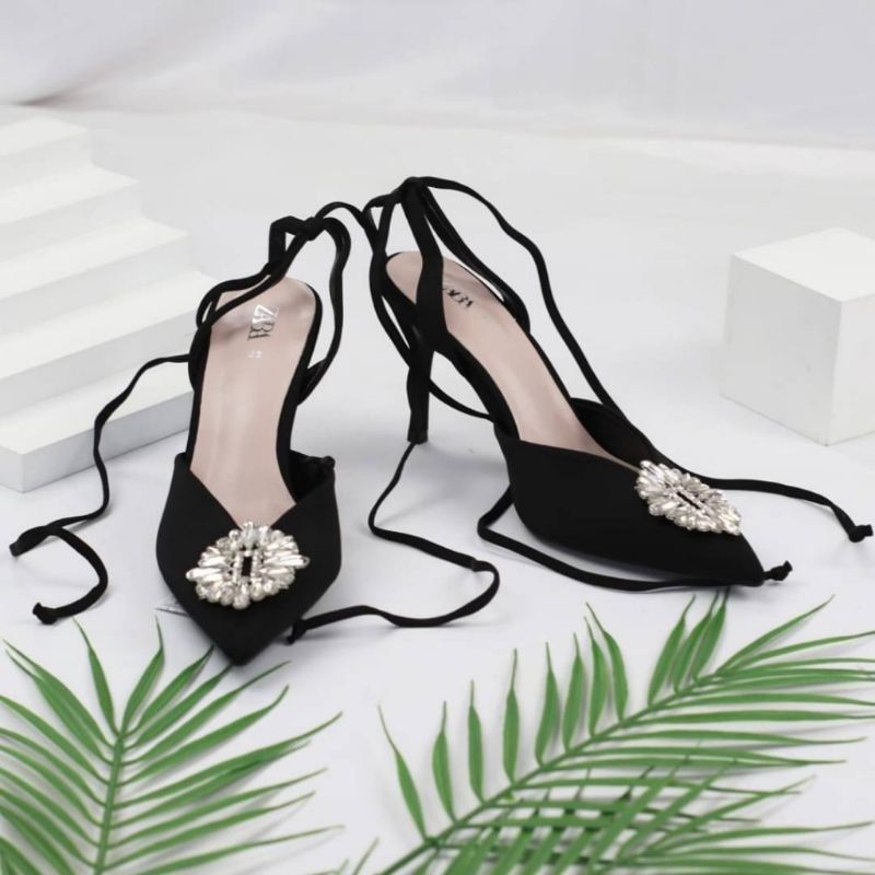 SANDAL ZARA GLADIATOR HAK TINGGI