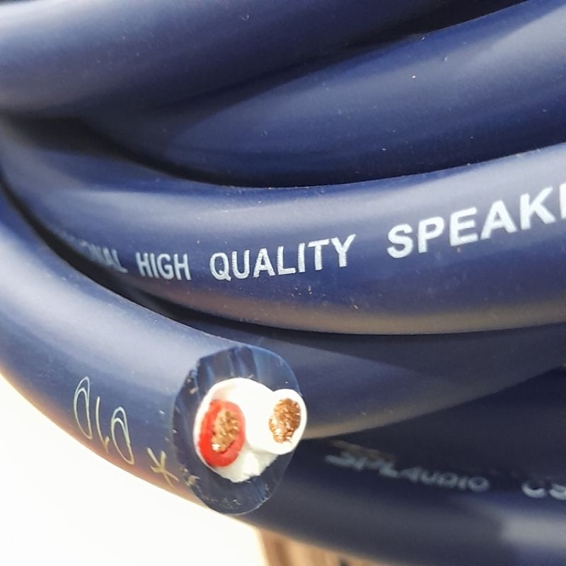 Kabel Speaker SPL Audio CS240 1 Meter Ecer 2 x 4mm 2x4 Cable 240 1m
