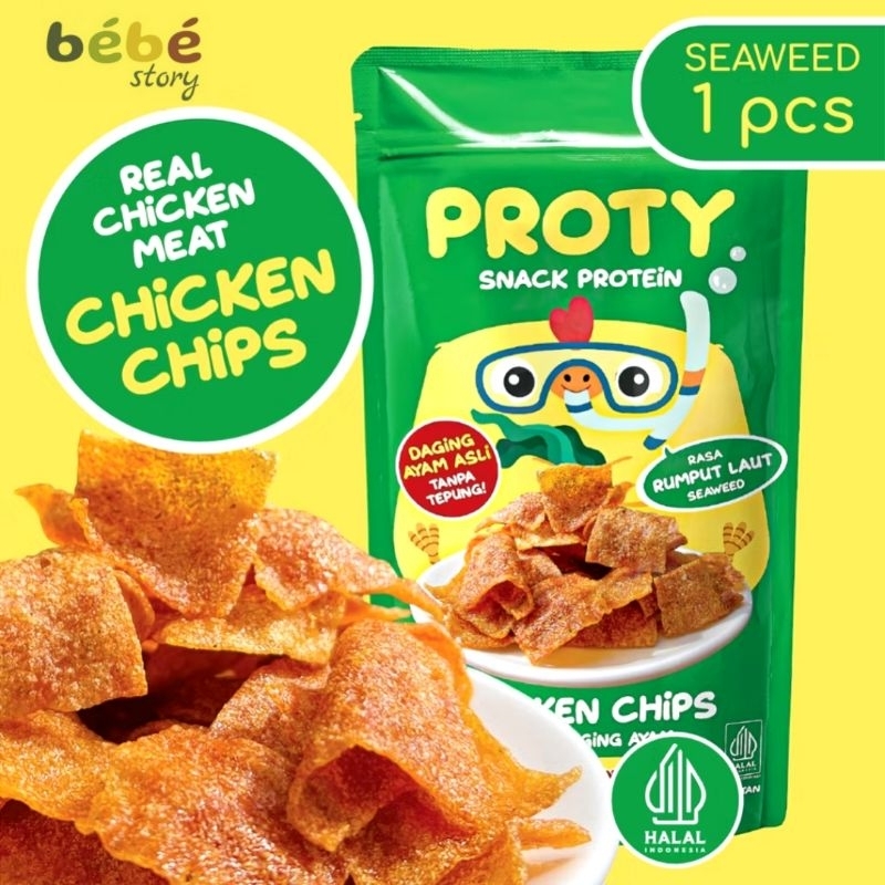 

PROTY CHICKEN CHIPS | SNACK PROTEIN 20GR