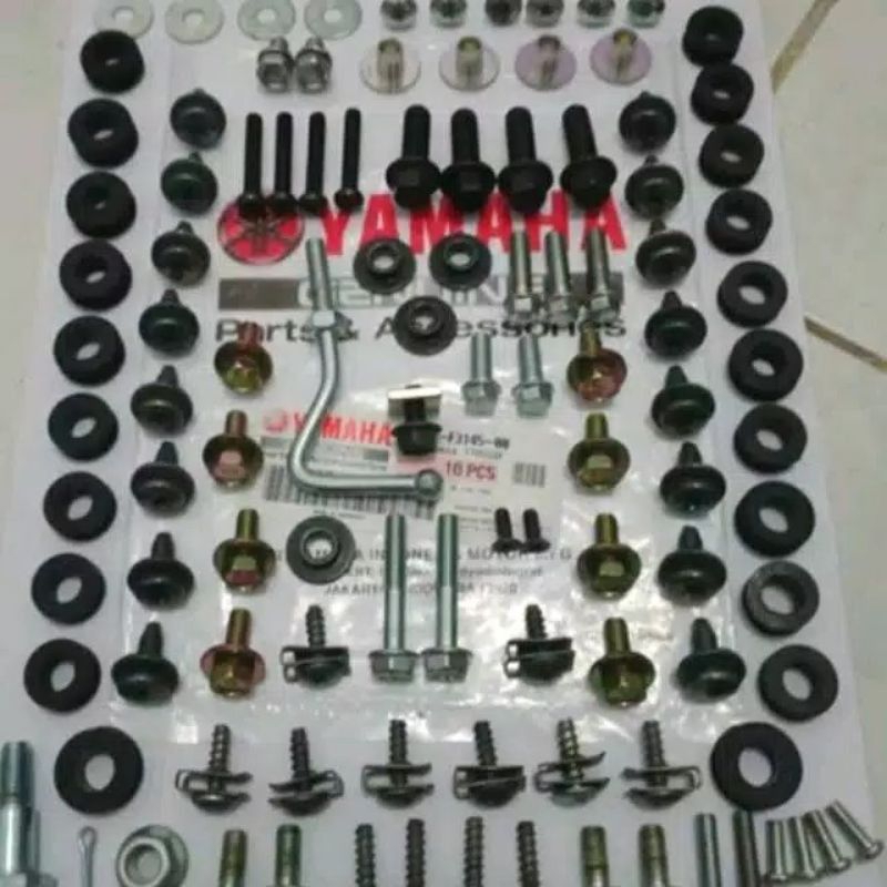 baut full set  body yamaha f1zr fizr original