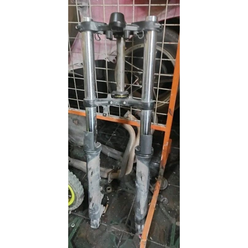 shock depan original copotan ninja 250fi ninja 250 karbu