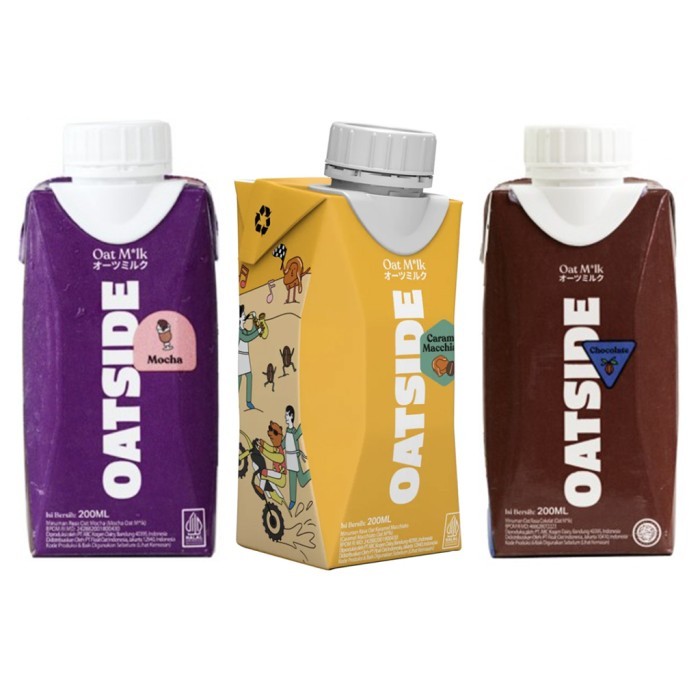 Oatside Oat Milk / Minuman Rasa Oat 200 Ml