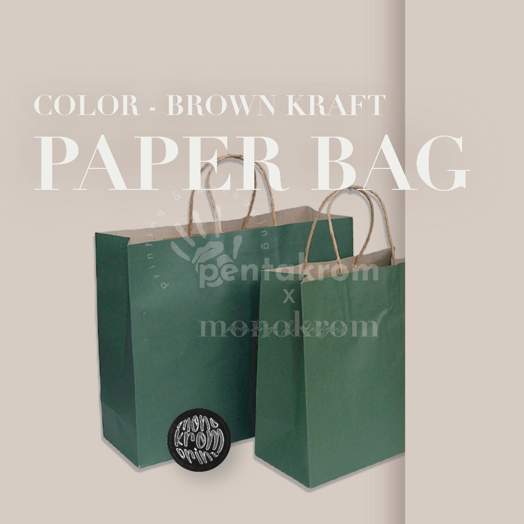 

Color - Brown Kraft Paper Bag