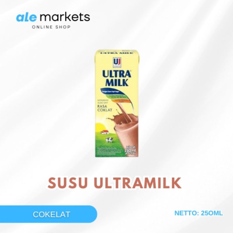 

Ultramilk Susu Rasa Coklat