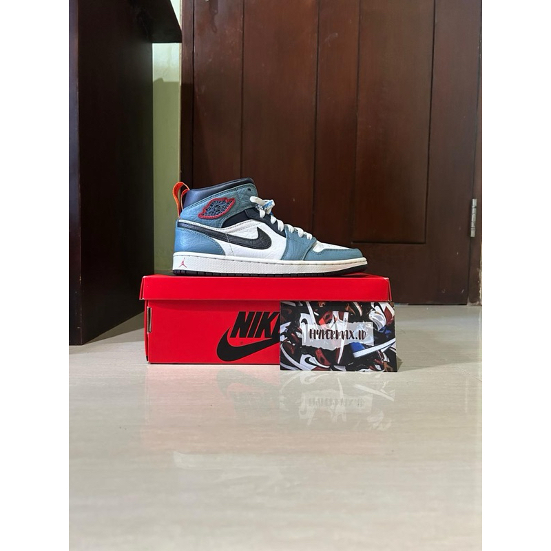 air jordan 1 mid fearless facetasm