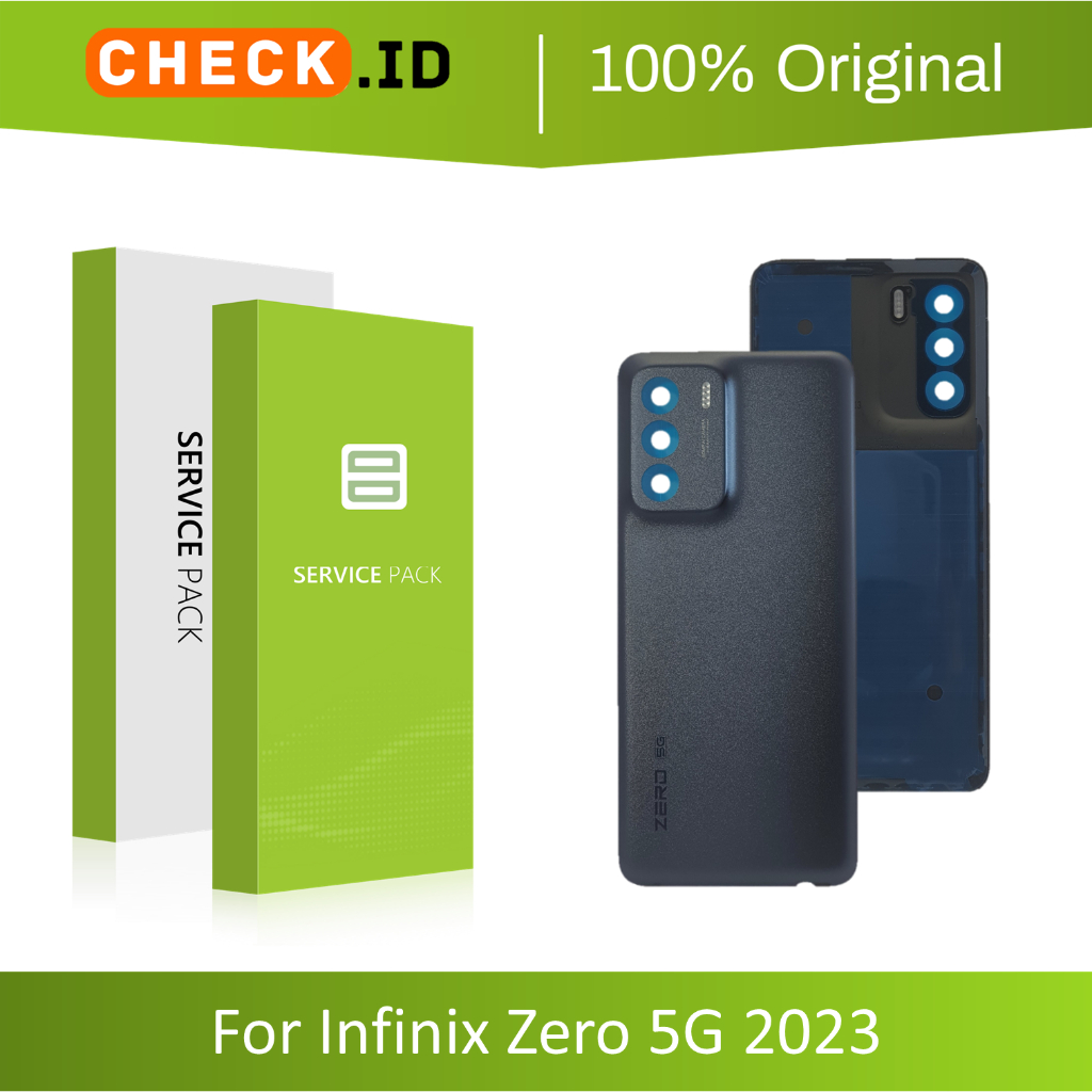[ CHECK.ID ] BACKDOOR BACKCOVER COVER CASING TUTUP BELAKANG INFINIX ZERO 5G 2023 ~ X6815C, X6815D OR