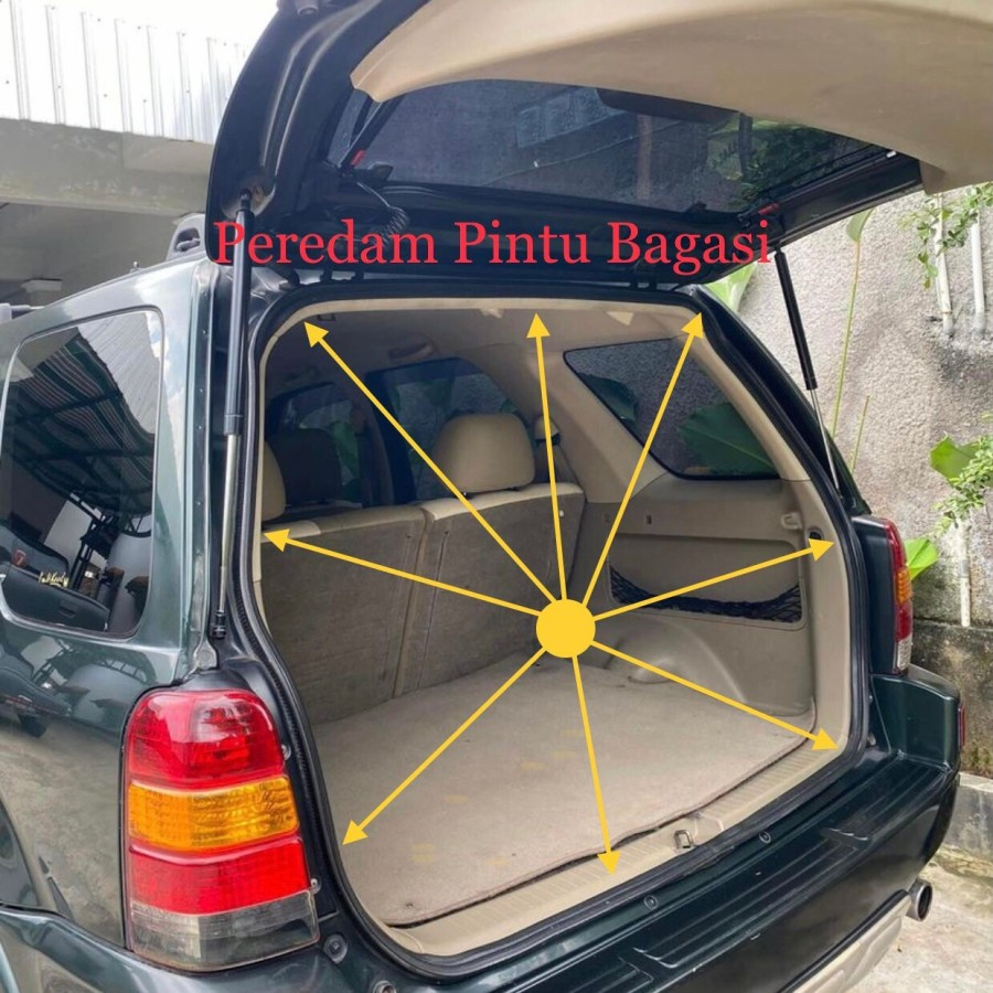 Luggage Silencer Rubber Ford Escape 2002-2006