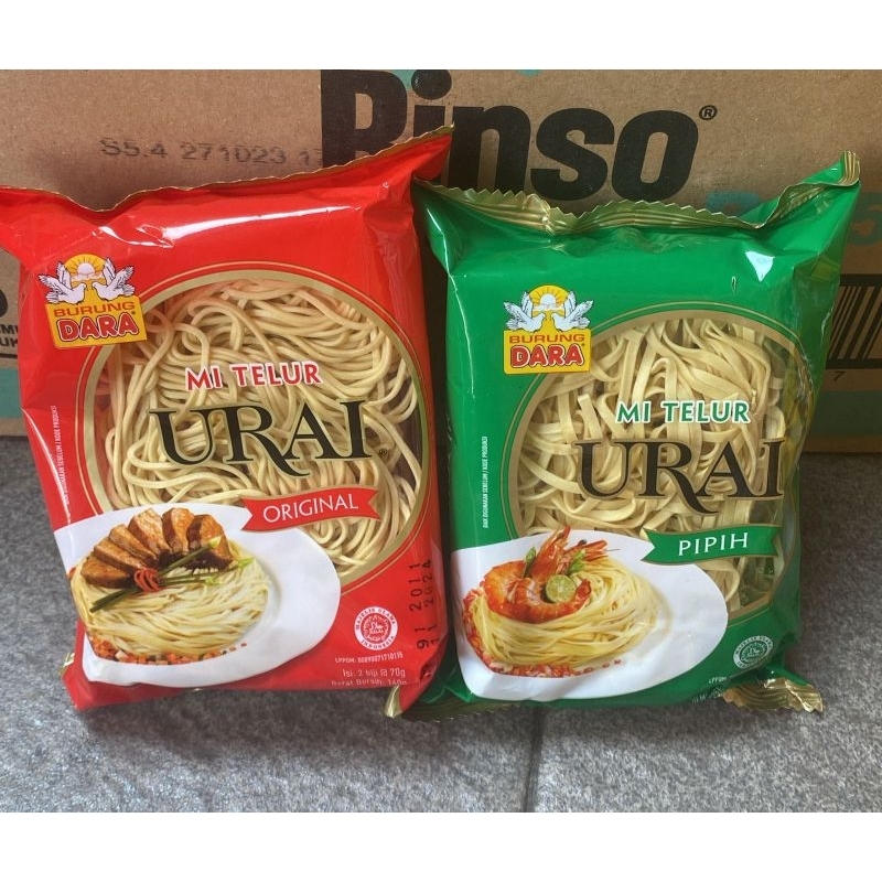 

burung dara mie telur urai