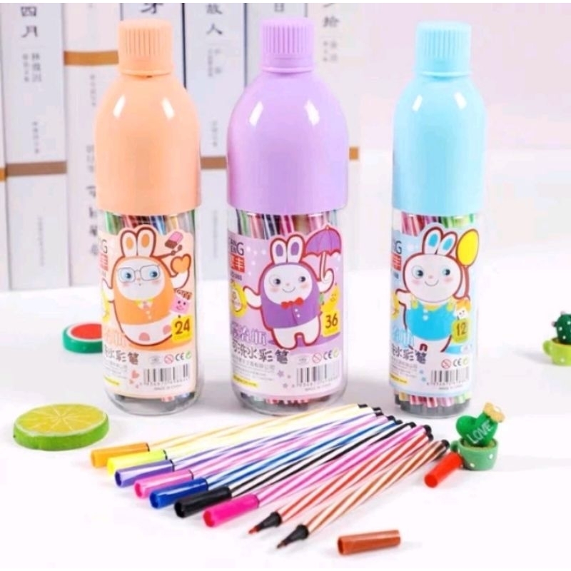 

Spidol Tabung Warna Warni Alat Lukis Marker Pen Spidol