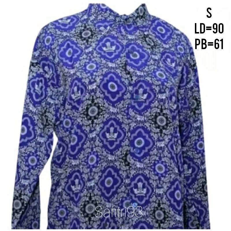 Seragam Sekolah Batik Tunas Harapan SMP/SMA Lengan Panjang