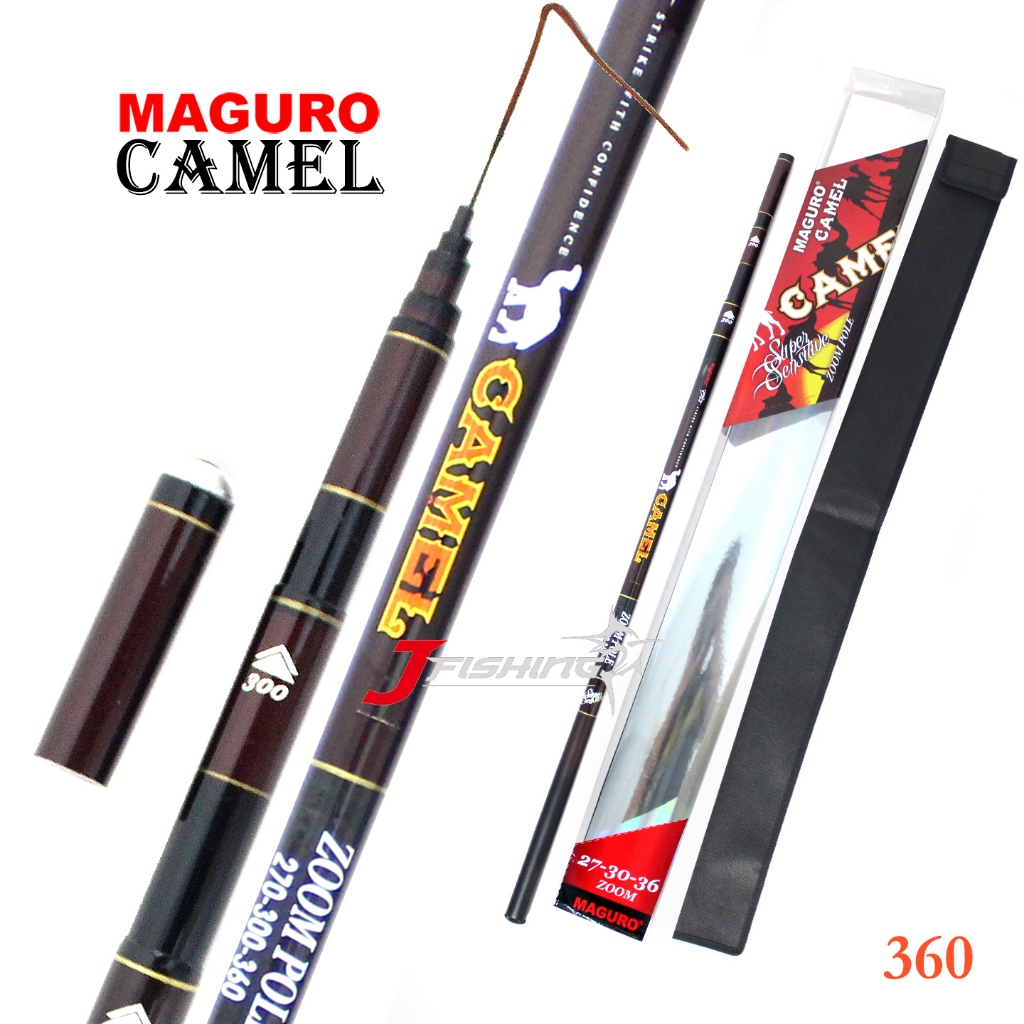 Joran Tegek MAGURO Camel 450 540 630 | Carbon Keiryu Zoom Pole