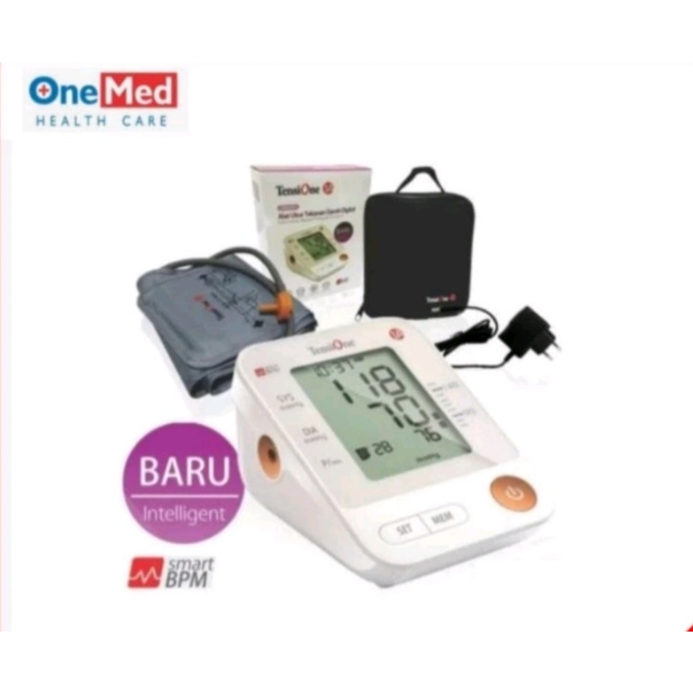 OneMed TensiOne 1A Tensimeter Digital + Adaptor Alat Ukur Tekanan Darah Tanpa Suara