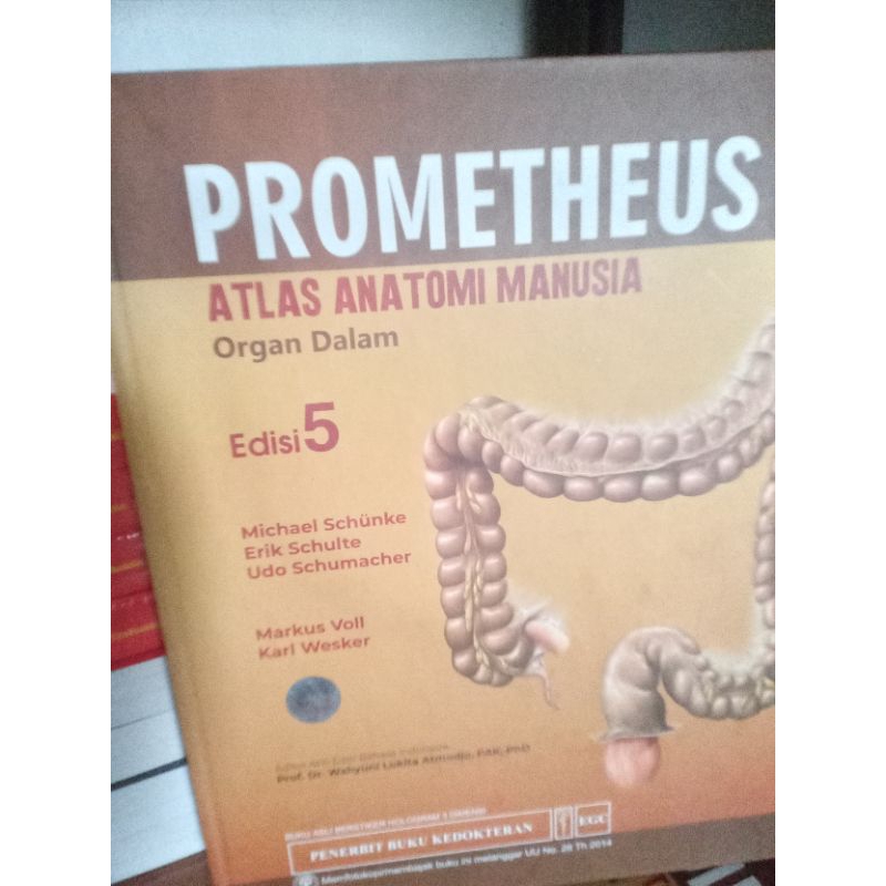 Prometheus Atlas Anatomi Manusia Organ Dalam Edisi 5
