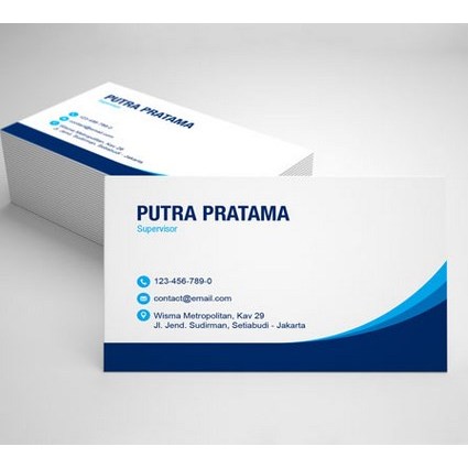 

cetak kartu nama online murah desain suka suka