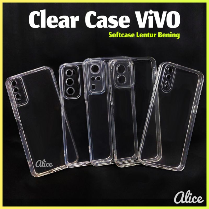 Clear Case Bening Vivo V1907 V2022 V2023 V2025 V2026 V2027 V2029 V2030 V2116 V2120 V2130 V2142 Silik