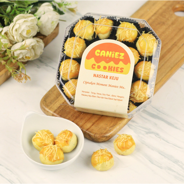 

Kue Kering Premium Nastar Keju Original Caniez Cookies Official