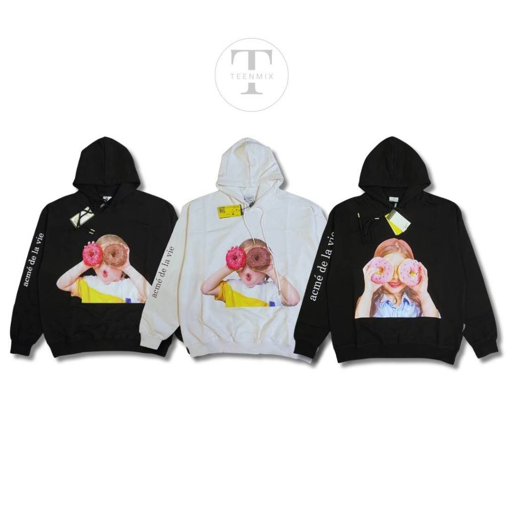 Hoodie ADEL Baby Face V.5 Cotton Black Hoodie / Hoodie Pria & Wanita Unisex ADEL Baby Face V.5 Bahan