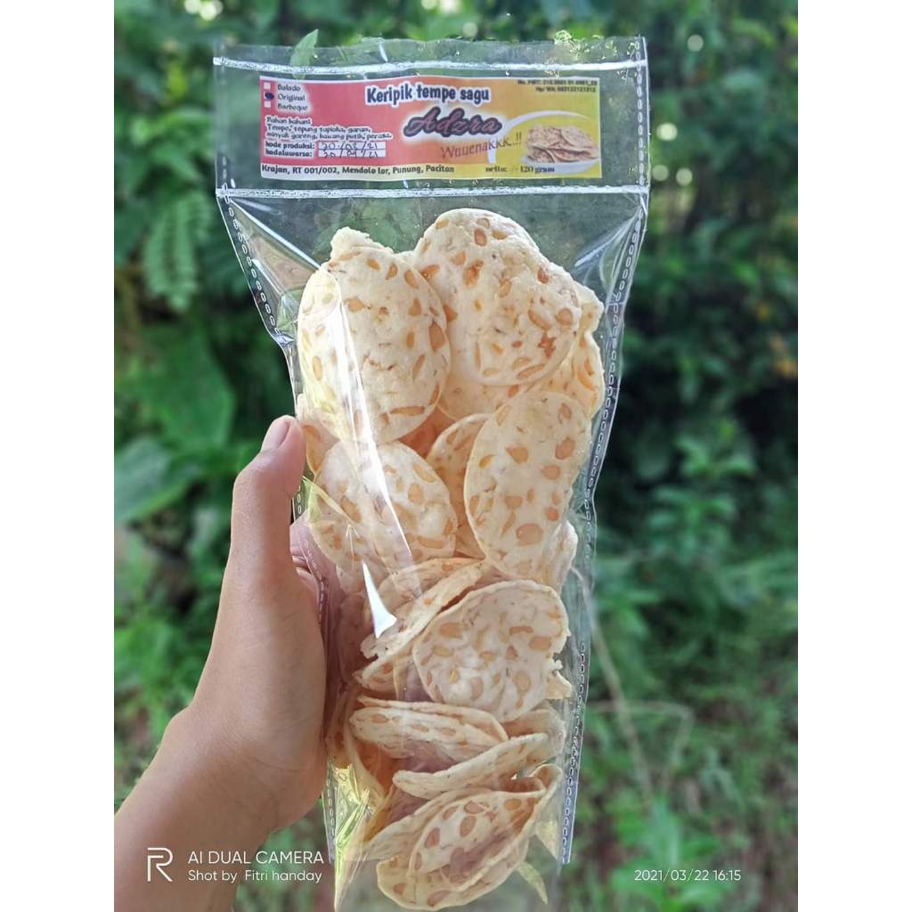 

Kripik Tempe Sagu Punung 120 gr