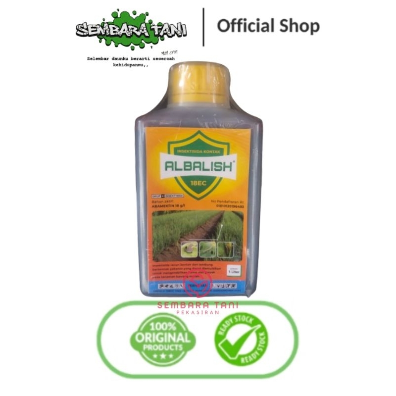 ALBALISH 18 EC | INSEKTISIDA | ABAMECTIN