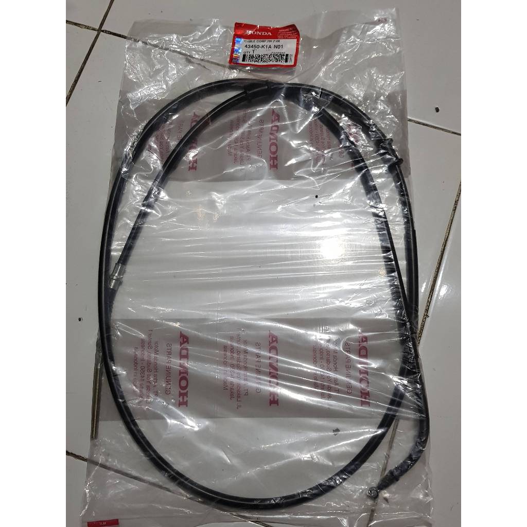 Kabel Rem Cable RR Brake Honda Beat K1A Beat Street K1A 43450 K1A N01 43450 K1A N21