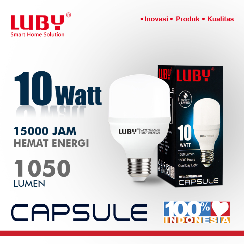 Luby LED Luby tipe Capsule 10 Watt